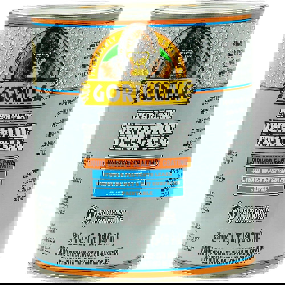 Caulk & Sealants; Chemical Type: Hybrid Polymer ; Container Size: 32 fl oz ; Container Type: Can ; Color: Clear ; Application: Roofs, Gutters, Skylights, Flashing, Chimneys (Exterior Use Only), PVC Pipe Joints, Windows, RVs, DIY Projects & More