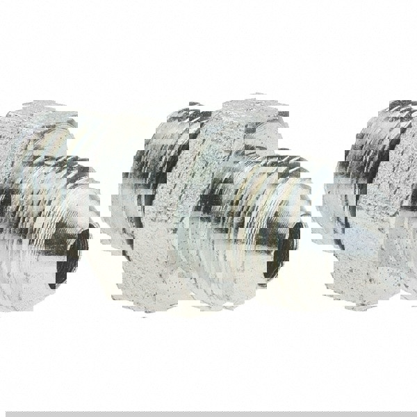 Steel Flared Tube Connector: 1/4