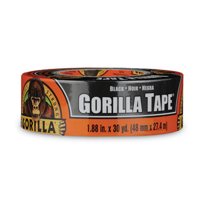 Duct & Foil Tape; Tape Type: Duct Tape; Utility Cloth Duct ; Thickness (mil): 16.75mil ; Color: Black ; Series: Gorilla Tape ; Series Part Number: 105629 ; Adhesive Material: Rubber; Natural Rubber; Synthetic Rubber