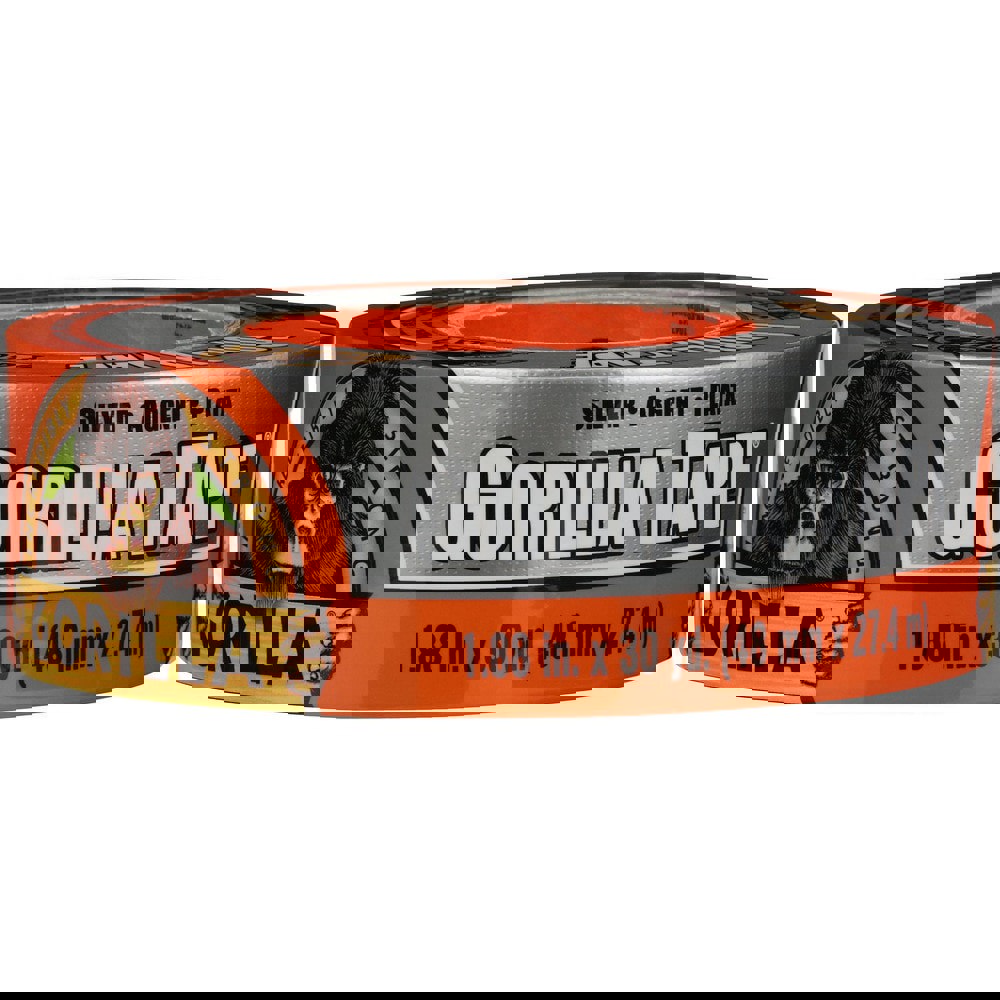 Duct & Foil Tape; Thickness (mil): 16.7500 ; Color: Silver ; Tape Material: Polyethylene Cloth ; Tensile Strength (Lb./Inch): 50.00 ; Minimum Operating Temperature F: 32.000 ; Length Ft.: 90.000