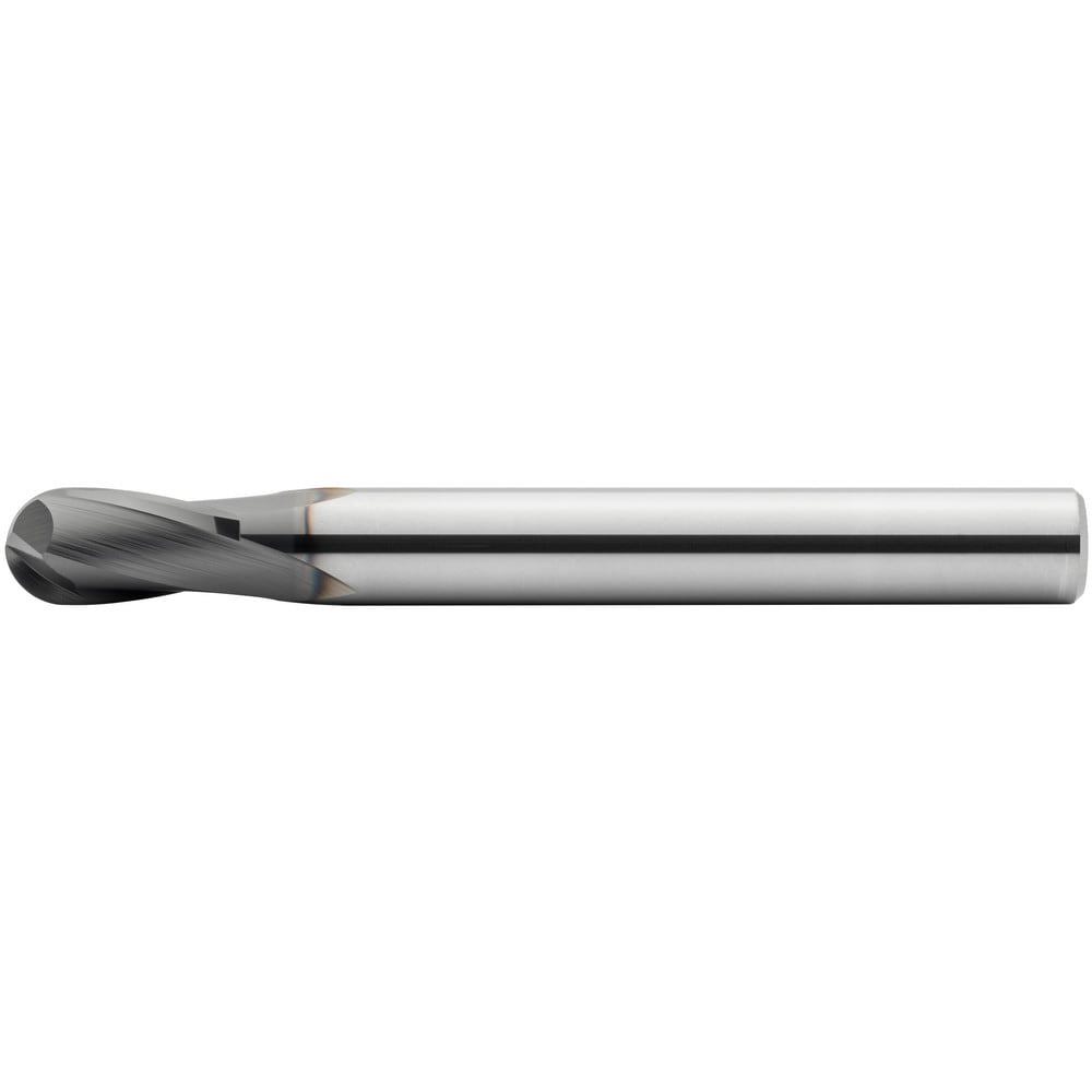 Ball End Mills; Mill Diameter (Decimal Inch): 0.0315 ; Mill Diameter (mm): 0.80 ; Number Of Flutes: 2 ; End Mill Material: Solid Carbide ; Length of Cut (Decimal Inch): 0.0315 ; Length of Cut (mm): 0.80