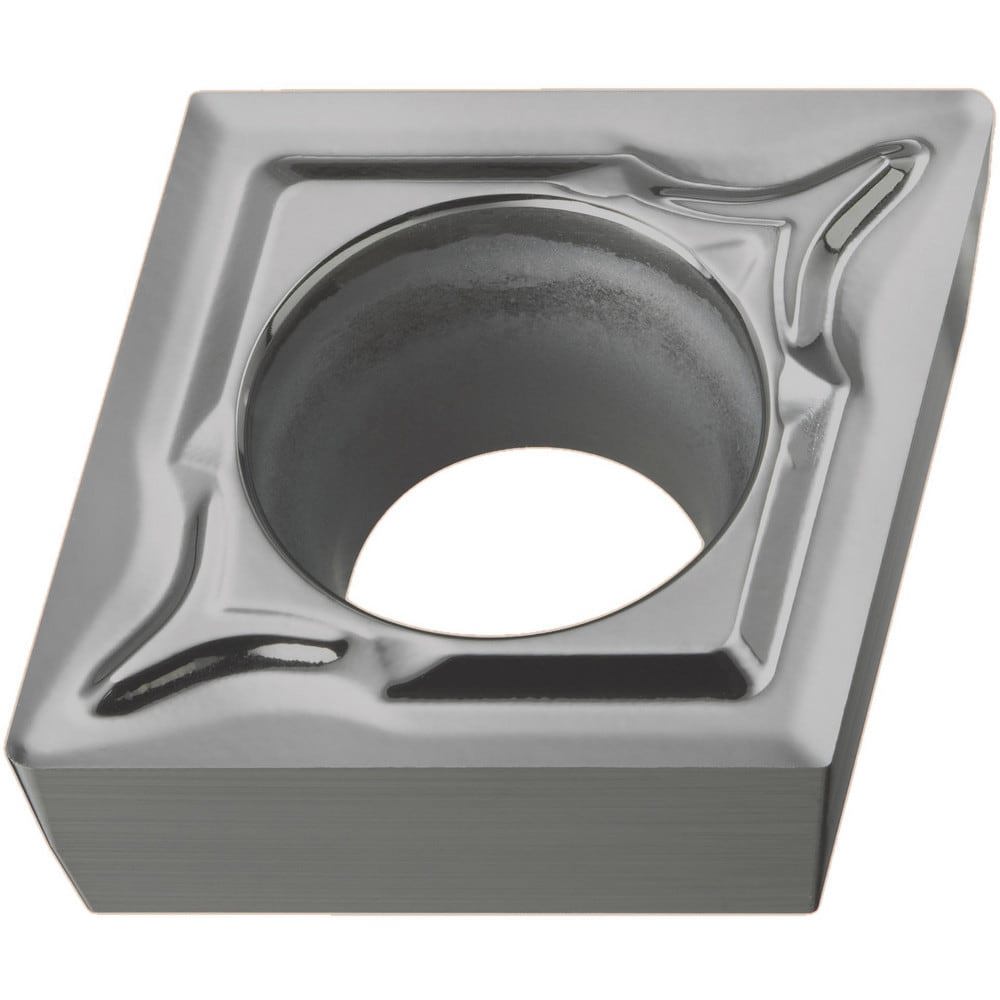 Turning Inserts; Relief Angle: 7.000 ; Insert Style: CCGT ; Corner Radius (mm): 0.20 ; Corner Radius (Decimal Inch): 0.0079 ; Included Angle: 80.00 ; Manufacturer Grade: MT9005