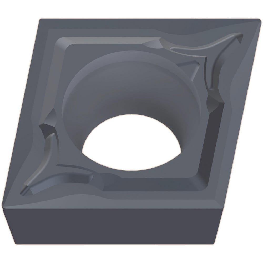 Turning Inserts; Relief Angle: 7.000 ; Insert Style: CCGT ; Corner Radius (mm): 0.10 ; Corner Radius (Decimal Inch): 0.0039 ; Included Angle: 80.00 ; Manufacturer Grade: MP9015
