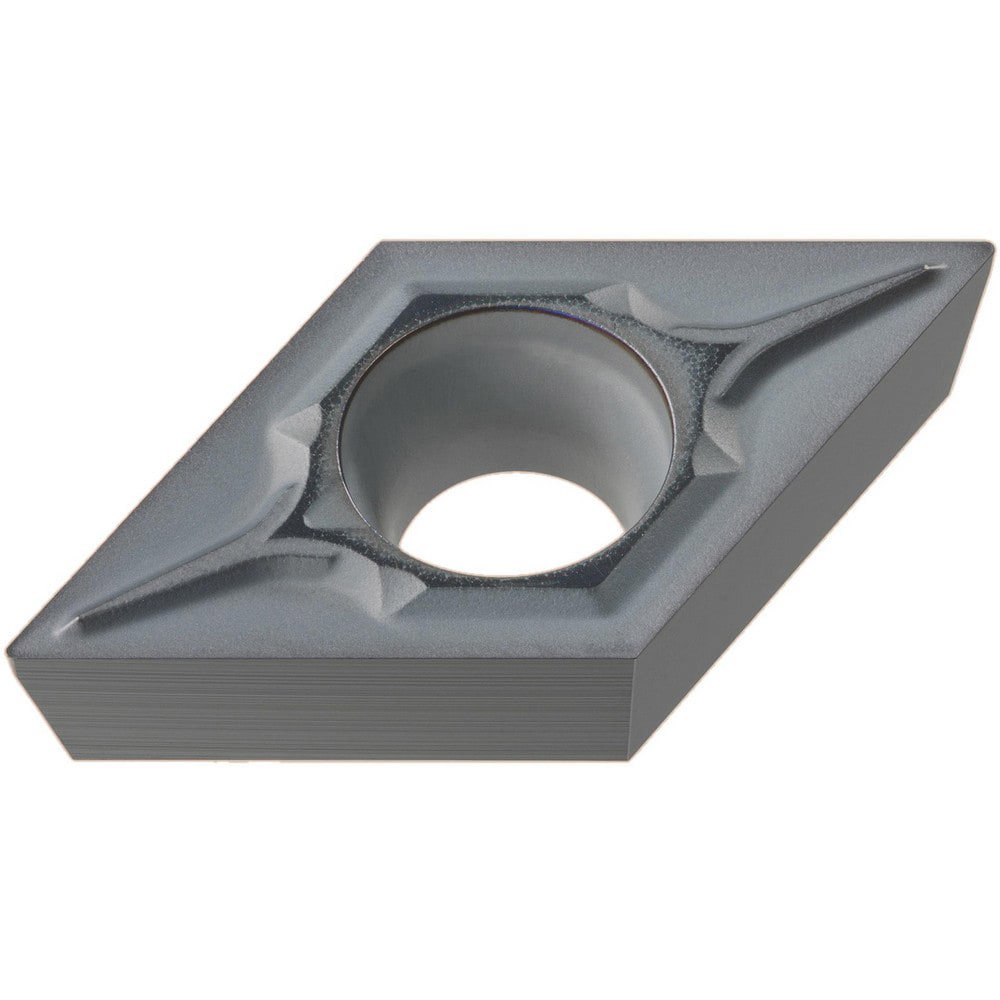 Turning Inserts; Relief Angle: 7.000 ; Insert Style: DCGT ; Corner Radius (mm): 0.10 ; Corner Radius (Decimal Inch): 0.0039 ; Included Angle: 55.00 ; Manufacturer Grade: MP9005