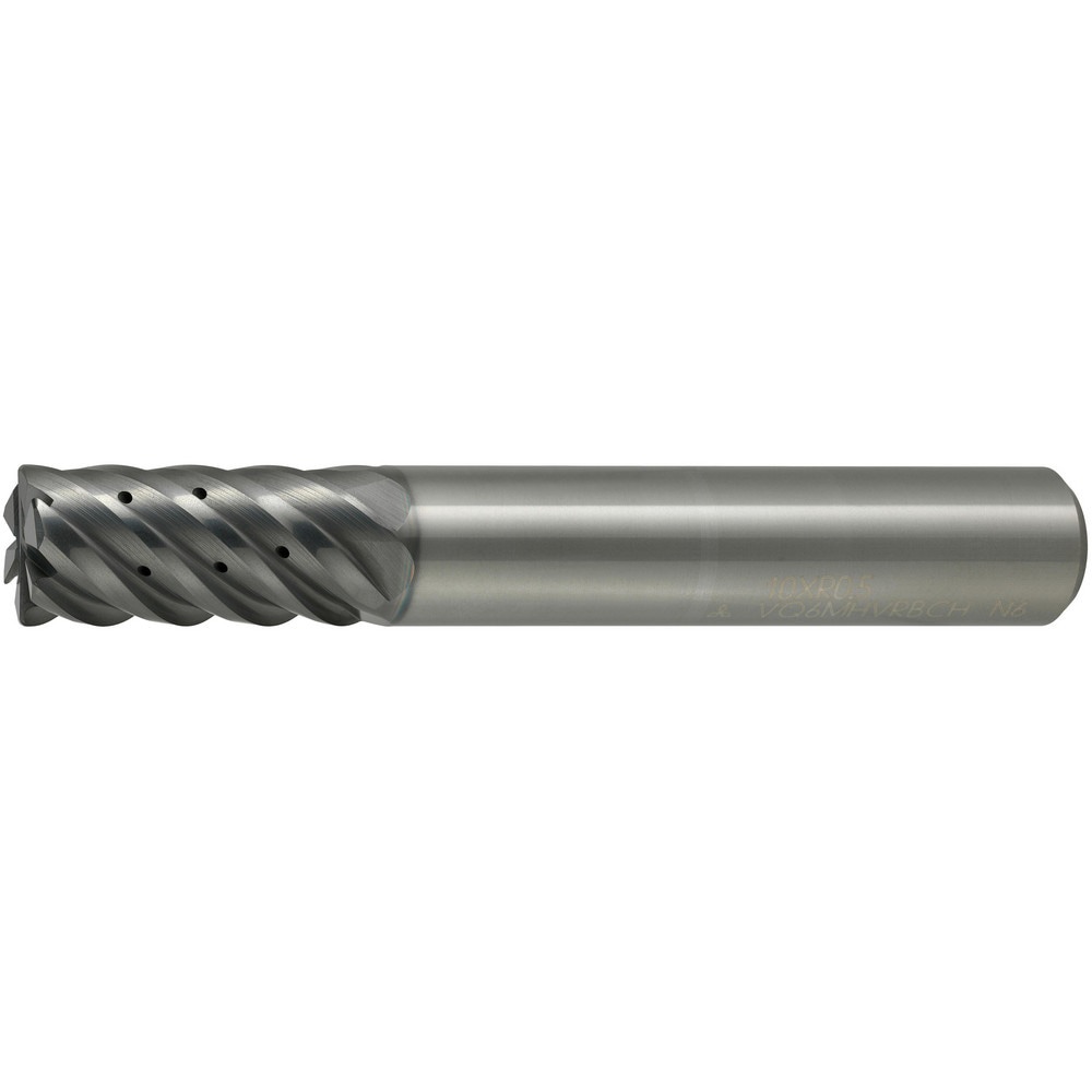 Corner Radius & Corner Chamfer End Mills; Mill Diameter (Decimal Inch): 0.6299 ; Mill Diameter (mm): 16.00 ; Number Of Flutes: 6 ; Length of Cut (mm): 32.00 ; Single Or Double End: Single ; End Mill Material: Solid Carbide