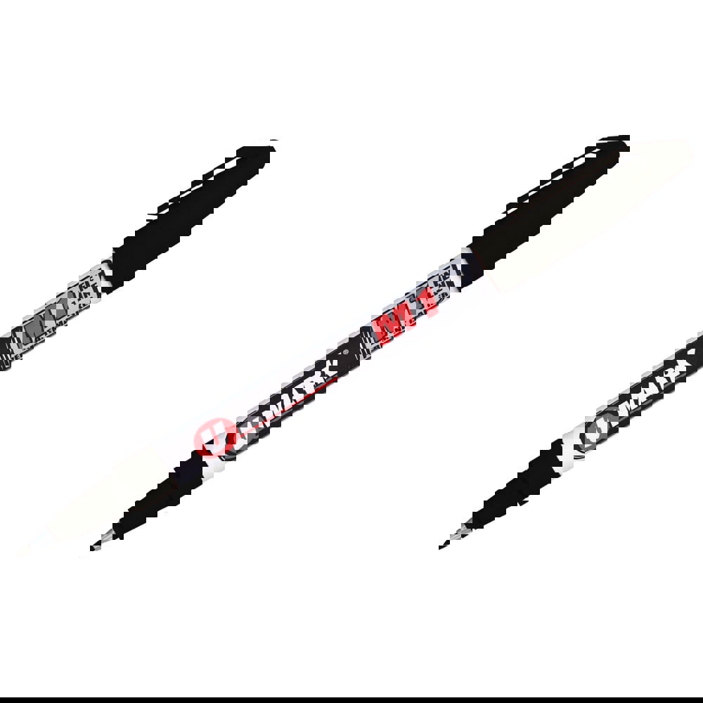 Markers & Paintsticks; Marker Type: Ink Marker; Tip Shape: Bullet; Color: Black; Ink Type: Xylene-free; Alcohol Base; Tip Type: Bullet; Fine Line; For Use On: Wood; Glass; Cardboard; Ceramic; Plastic; Metal; Textiles; Stroke Width (Fractional Inch): 1/32
