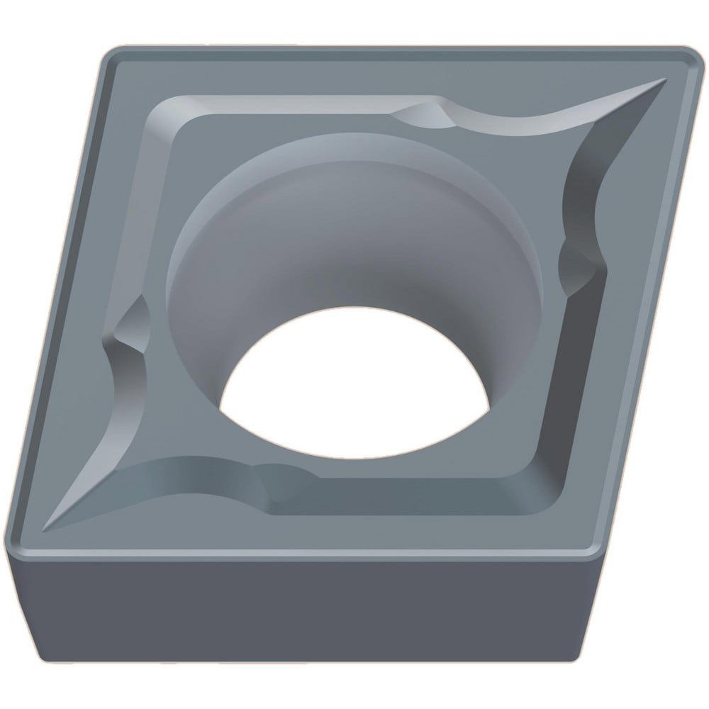 Turning Inserts; Relief Angle: 7.000 ; Insert Style: CCMT ; Corner Radius (mm): 0.80 ; Corner Radius (Inch): 1/32 ; Corner Radius (Decimal Inch): 0.0312 ; Included Angle: 80.00