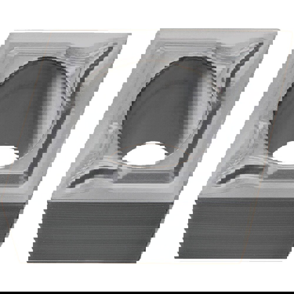 Turning Inserts; Insert Style: CCGT ; ANSI Size Code: 32.51 ; ISO Size Code: 09T304 ; Insert Shape: C - Diamond (Rhombic) 80-Deg ; Included Angle: 80 ; Inscribed Circle (Inch): 3/8