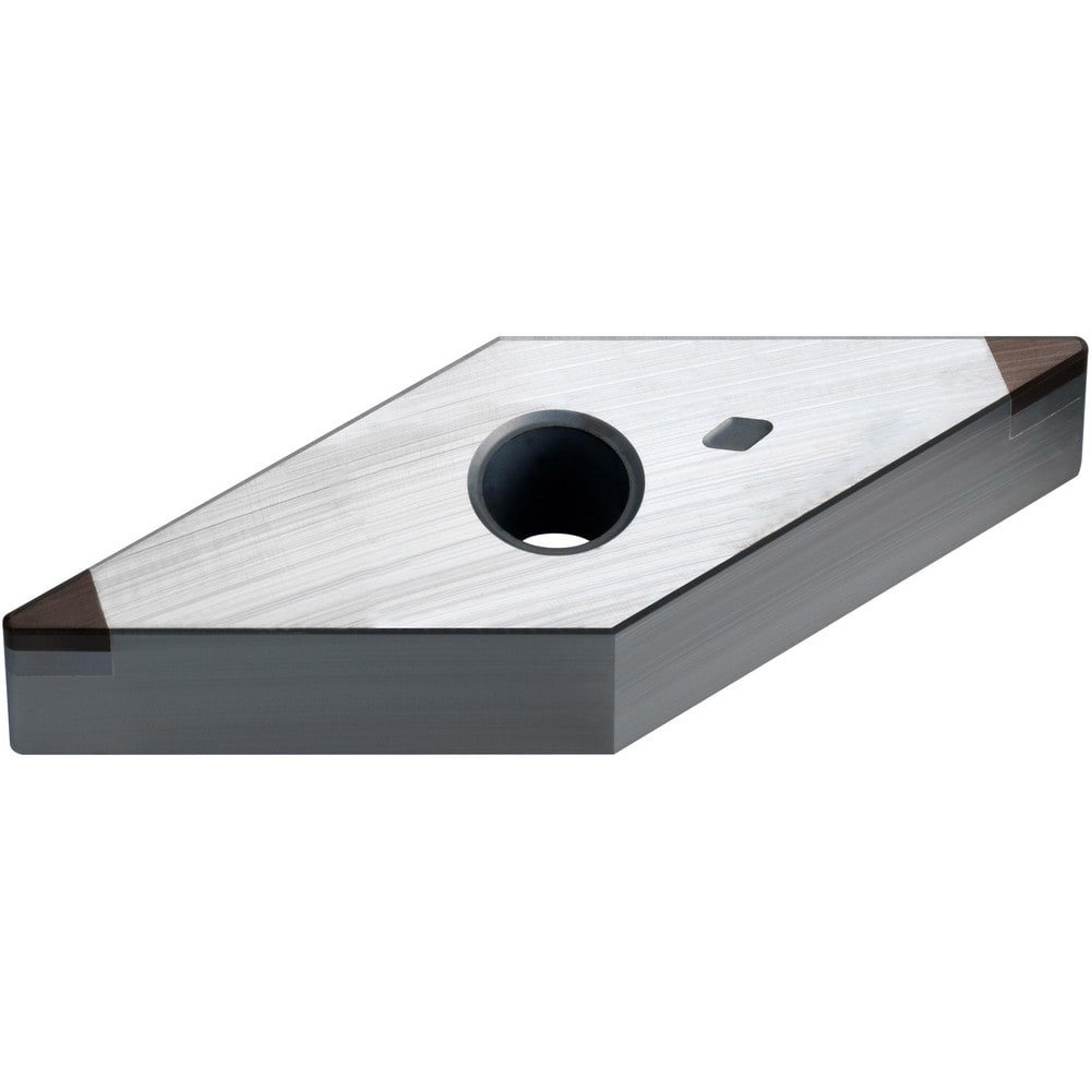 Turning Inserts; Relief Angle: 0.000 ; Insert Style: VNGA ; Corner Radius (mm): 0.80 ; Corner Radius (Decimal Inch): 0.0315 ; Included Angle: 35.00 ; Manufacturer Grade: MB8120