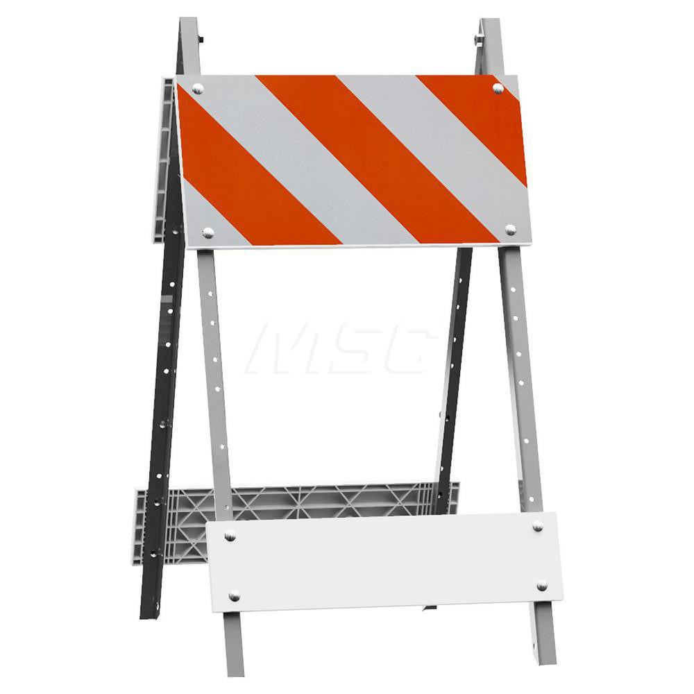 Traffic Barricades; Barricade Height (Inch): 45 ; Barricade Width (Inch): 24 ; Reflective: Yes ; Compliance: MASH Compliant; MUTCD