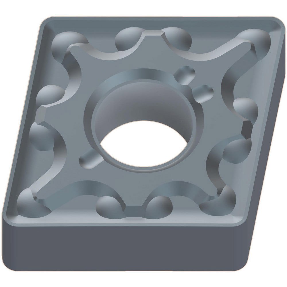 Turning Inserts; Relief Angle: 0.000 ; Insert Style: CNMG ; Corner Radius (mm): 1.20 ; Corner Radius (Inch): 3/64 ; Corner Radius (Decimal Inch): 0.0469 ; Included Angle: 80.00