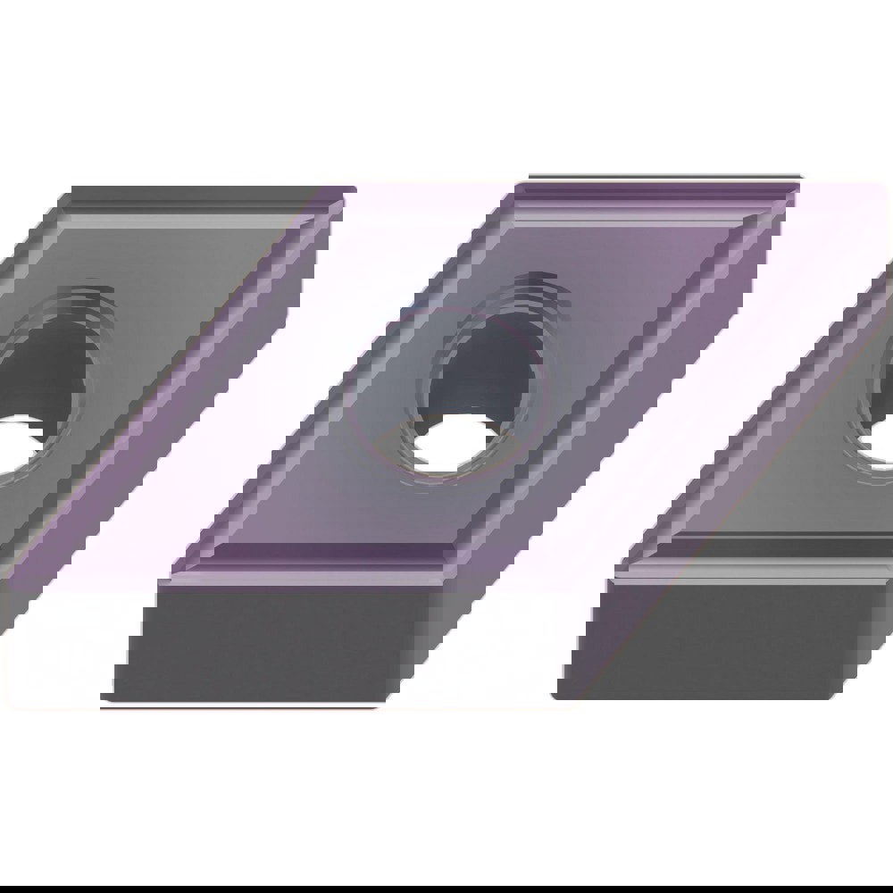 Turning Inserts; Insert Style: DNMG ; ANSI Size Code: 433 ; ISO Size Code: 150412 ; Insert Shape: D - Diamond (Rhombic) 55-Deg ; Included Angle: 55 ; Inscribed Circle (Inch): 1/2