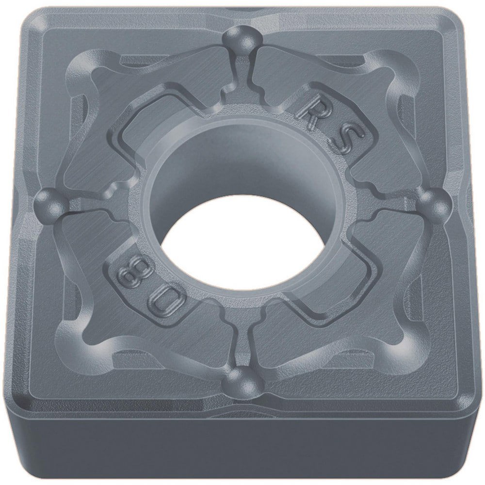 Turning Inserts; Relief Angle: 0.000 ; Insert Style: SNMG ; Corner Radius (mm): 0.80 ; Corner Radius (Inch): 1/32 ; Corner Radius (Decimal Inch): 0.0312 ; Included Angle: 90.00
