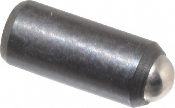 Steel Press Fit Ball Plunger: 0.125