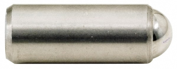 Steel Press Fit Ball Plunger: 0.5