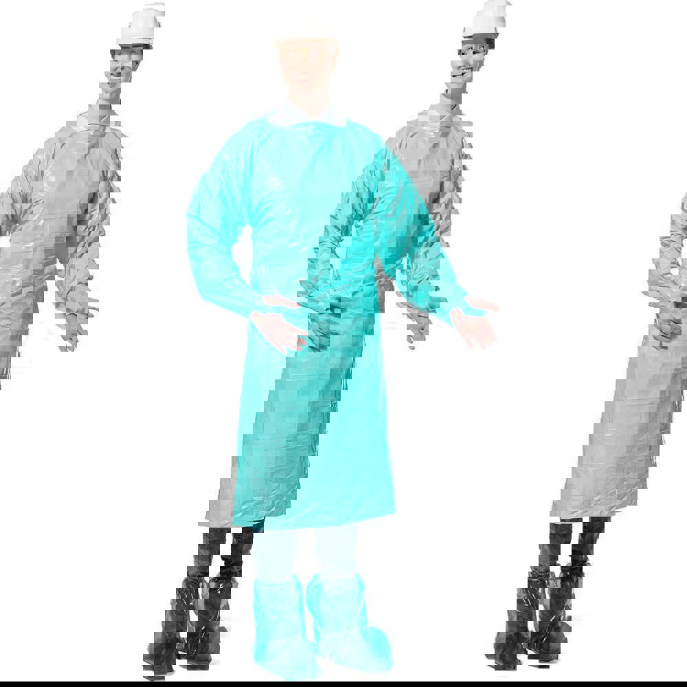 Disposable & Chemical-Resistant Apron: Size X-Large, 55