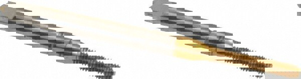 Thread Forming Tap: #3-56 UNF, 2/3B Class of Fit, Bottoming, High Speed Steel, TiN Coated