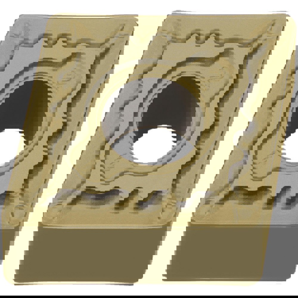 Turning Inserts; Relief Angle: 0.000 ; Insert Style: CNMG ; Corner Radius (mm): 1.60 ; Corner Radius (Inch): 1/16 ; Corner Radius (Decimal Inch): 0.0625 ; Included Angle: 80.00