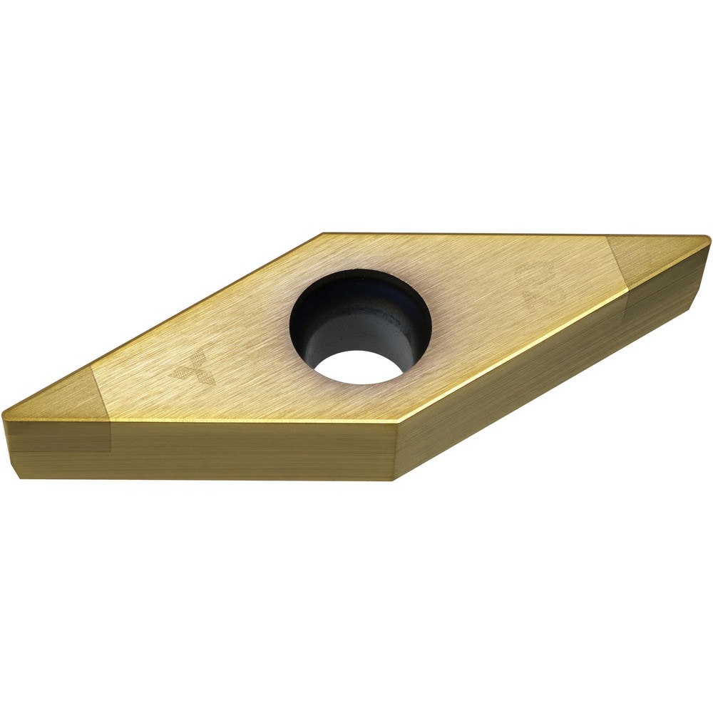 Turning Inserts; Relief Angle: 5.000 ; Insert Style: VBGW ; Corner Radius (mm): 0.40 ; Corner Radius (Decimal Inch): 0.0157 ; Included Angle: 35.00 ; Manufacturer Grade: BC8220
