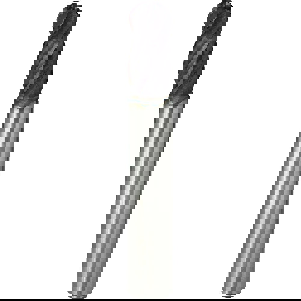Ball End Mills; Mill Diameter (Decimal Inch): 0.2362 ; Mill Diameter (mm): 6.00 ; Number Of Flutes: 4 ; End Mill Material: Solid Carbide ; Length of Cut (Decimal Inch): 0.4724 ; Length of Cut (mm): 12.00