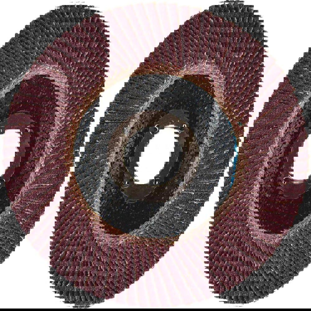 Flap Discs; Disc Diameter: 5 ; Center Hole Size: 7/8 ; Flap Disc Type: Type 29 ; Grit: 36 ; Abrasive Material: Aluminum Oxide ; Attachment Type: Arbor Hole