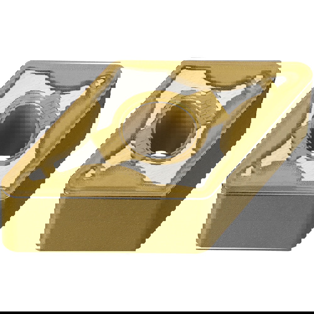Turning Inserts; Relief Angle: 0.000 ; Insert Style: DNMG ; Corner Radius (mm): 0.40 ; Corner Radius (Inch): 1/64 ; Corner Radius (Decimal Inch): 0.0156 ; Included Angle: 55.00