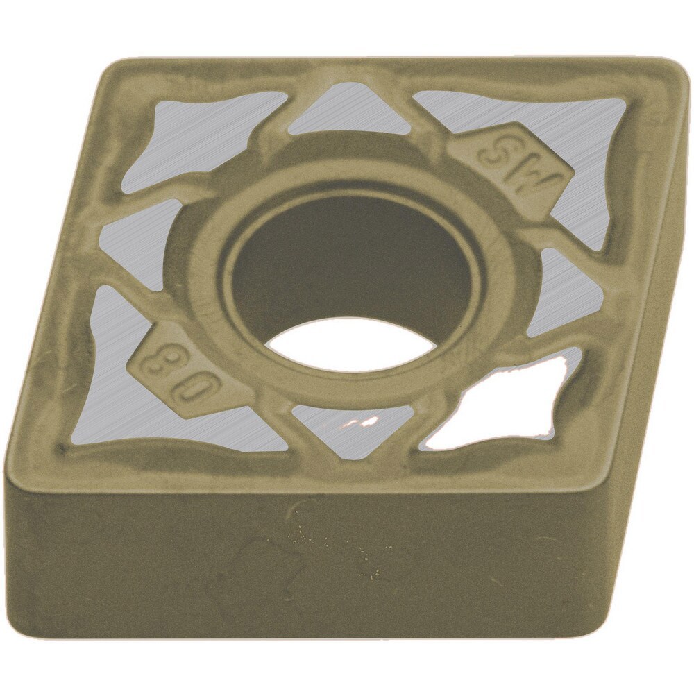 Turning Inserts; Relief Angle: 0.000 ; Insert Style: CNMG ; Corner Radius (mm): 1.20 ; Corner Radius (Inch): 3/64 ; Corner Radius (Decimal Inch): 0.0469 ; Included Angle: 80.00