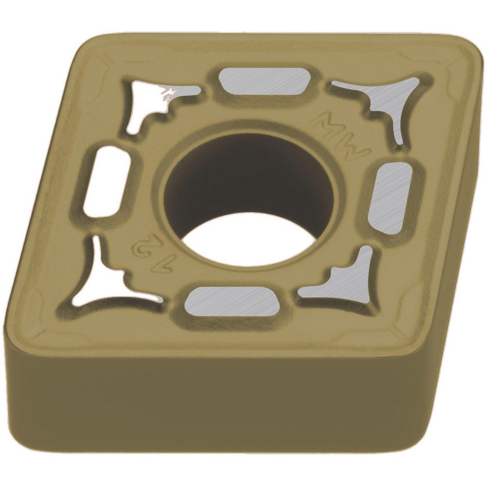 Turning Inserts; Relief Angle: 0.000 ; Insert Style: CNMG ; Corner Radius (mm): 1.20 ; Corner Radius (Inch): 3/64 ; Corner Radius (Decimal Inch): 0.0469 ; Included Angle: 80.00