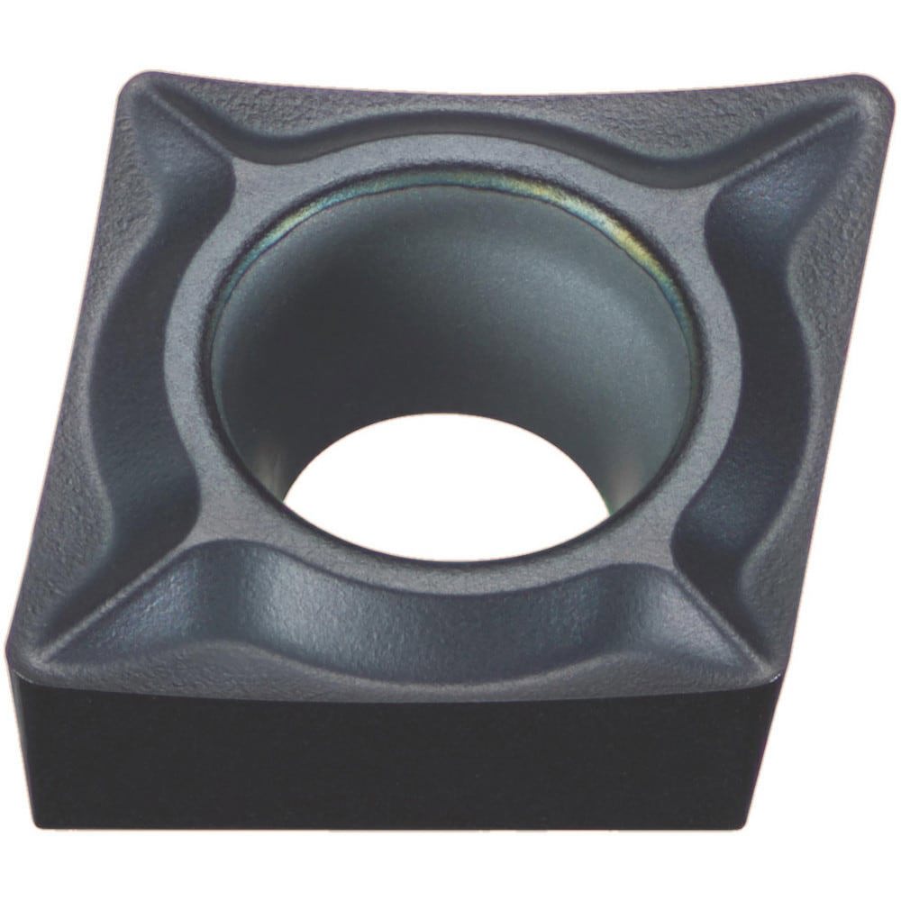 Turning Inserts; Relief Angle: 7.000 ; Insert Style: CCGT ; Corner Radius (mm): 0.10 ; Corner Radius (Decimal Inch): 0.0039 ; Included Angle: 80.00 ; Manufacturer Grade: MP9025