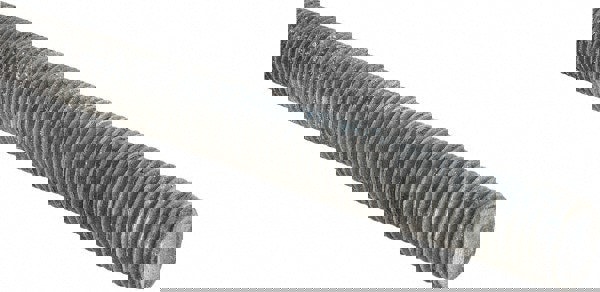 Threaded Rod: 7/8-9, 2' Long, Low Carbon Steel