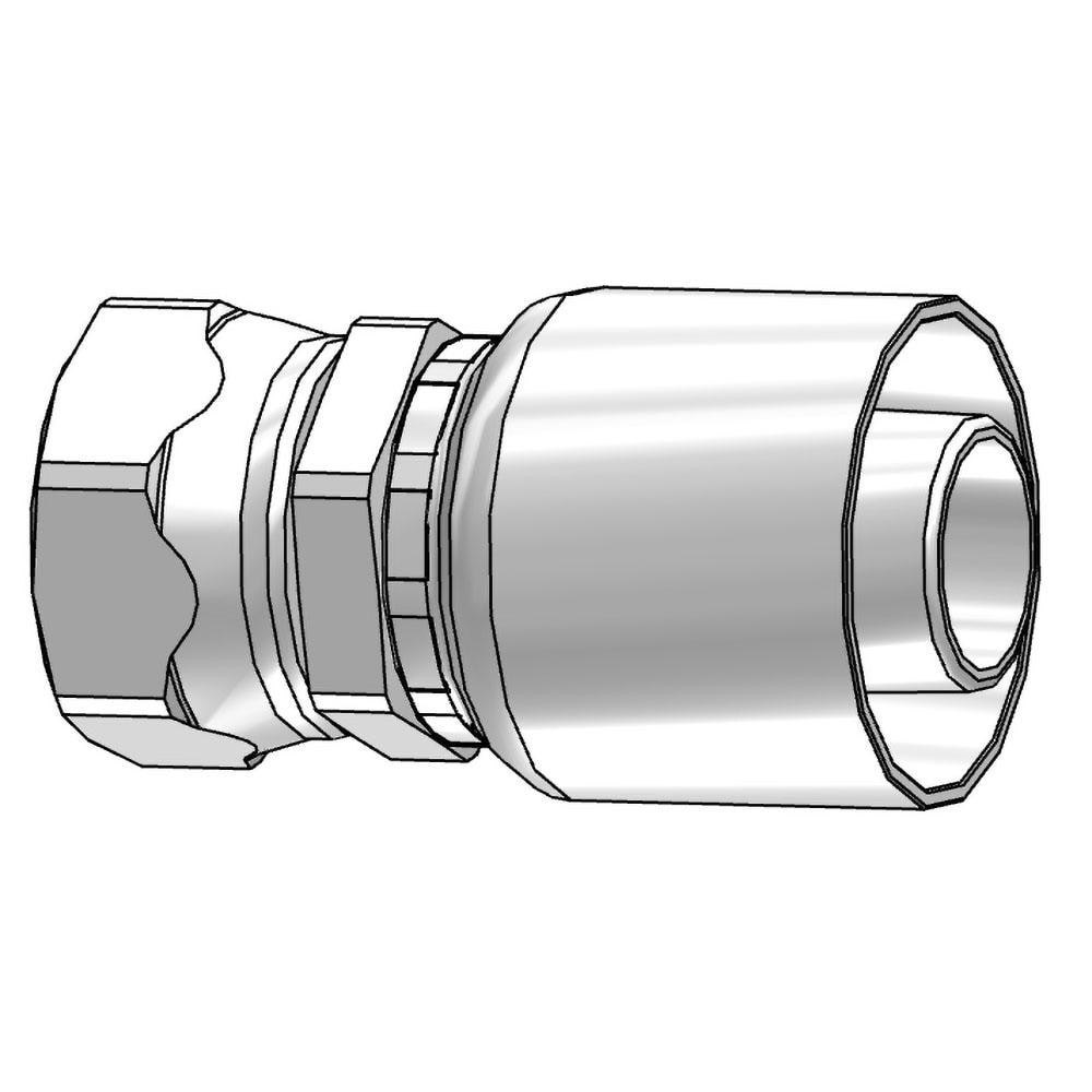 Hydraulic Hose Female Swivel Connector Fitting: 1.5