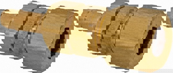 Barbed Tube Bulkhead Compression Connector: