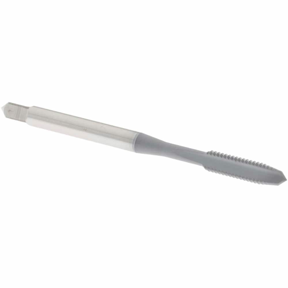 Straight Flute Tap: #6-40 UNF, 2 Flute, Plug Chamfer, 2B & 3B Class of Fit, High-Speed Steel