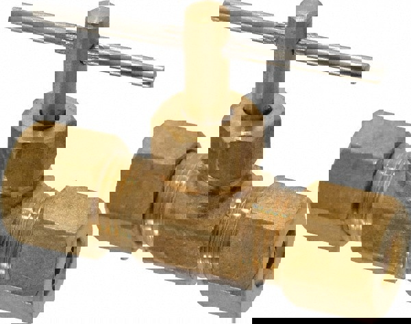 Needle Valve: Straight, 1/4