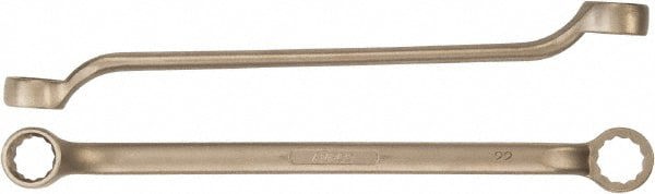 Box End Wrench: 36 x 41 mm, 12 Point, Double End