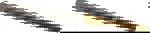 Thread Forming Tap: #4-40 UNC, 2/3B Class of Fit, Bottoming, High Speed Steel, TiN Coated