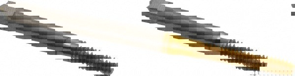 Thread Forming Tap: #4-40 UNC, 2/2B/3B Class of Fit, Bottoming, High Speed Steel, TiN Coated