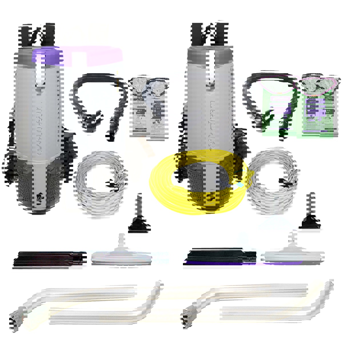 6 Qt Capacity, Backpack Vacuum Cleaner