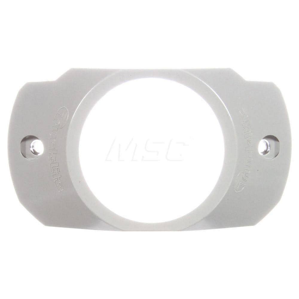 Gray Automotive Mounted Light
