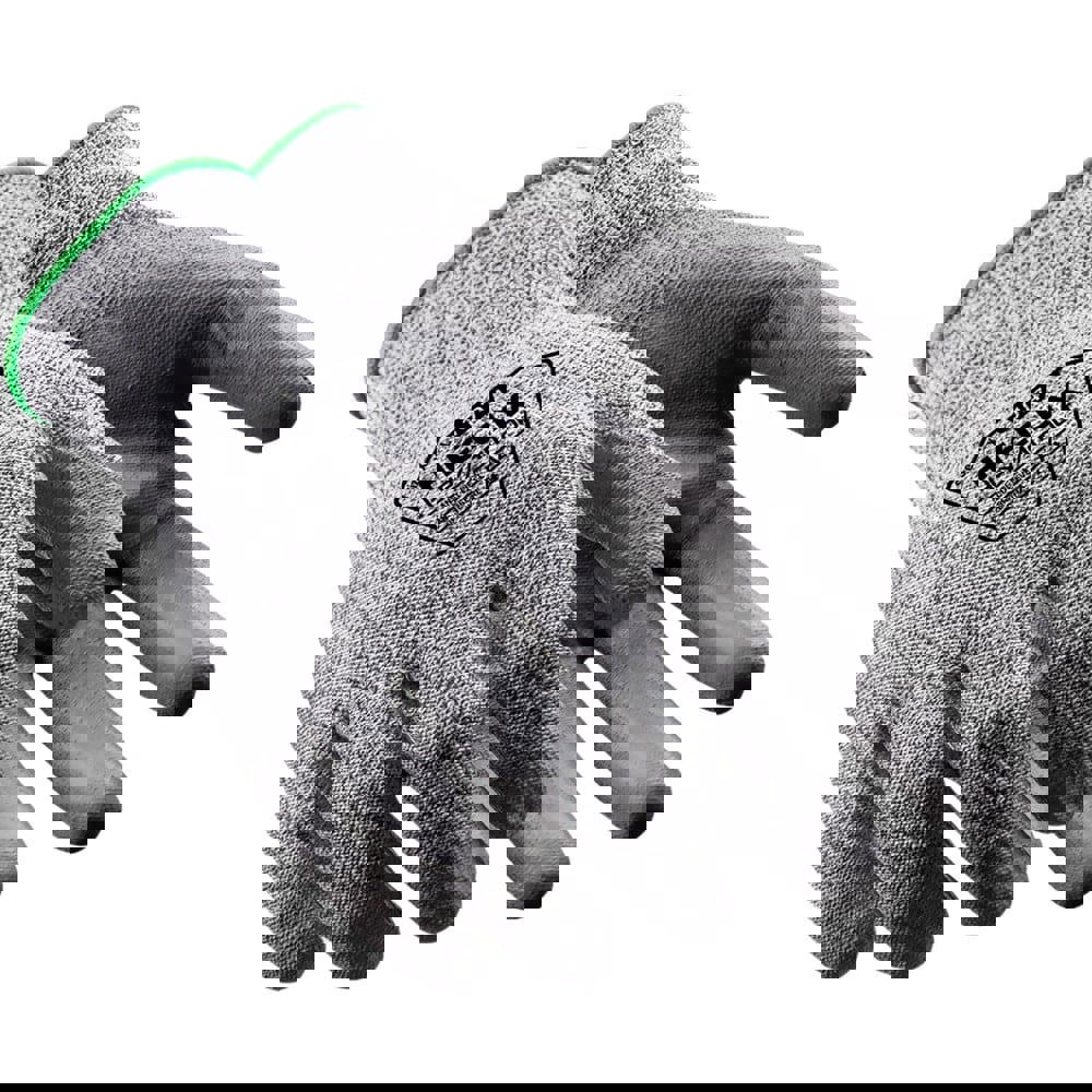 Cut & Puncture Resistant Gloves; Coating Material: Polyurethane ; Coating Coverage: Palm & Fingers ; Glove Type: Cut-Resistant; Puncture-Resistant ; ANSI/ISEA Cut Resistance Level: A4 ; Primary Material: Fiberglass; HPPE; Polyester; Polyurethane