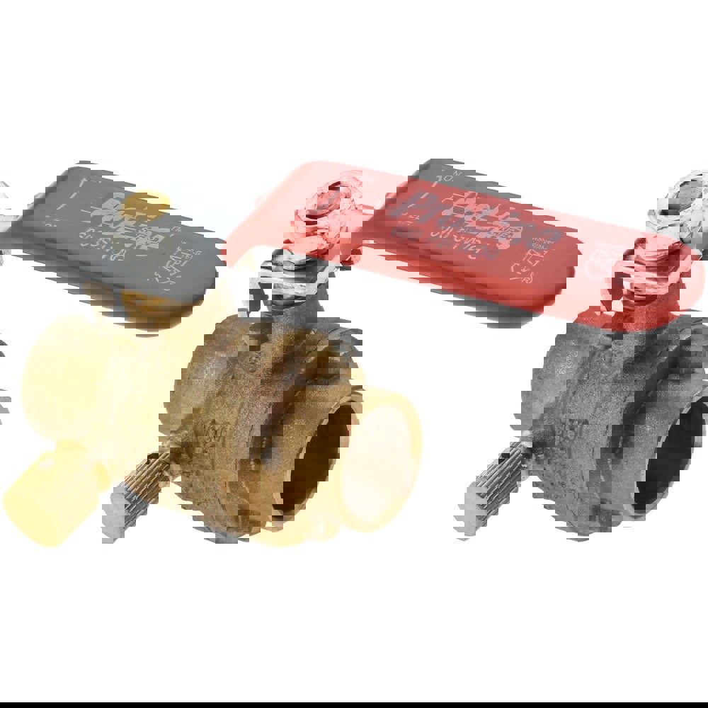 Side Drain Manual Ball Valve: 1/2