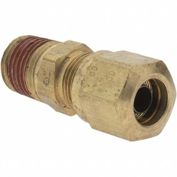 Compression Tube Connector: 1/4