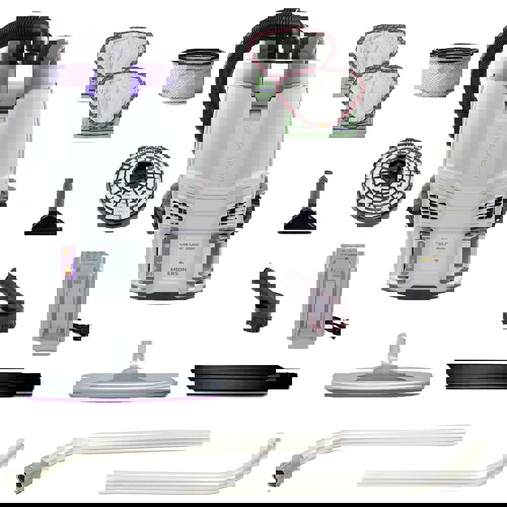 Portable & Backpack Vacuum Cleaners; Power Source: Battery ; Filtration Type: HEPA ; Vacuum Collection Type: Disposable Bag ; Maximum Air Flow: 65CFM ; Maximum Amperage: 8.00 ; Voltage: 60V DC