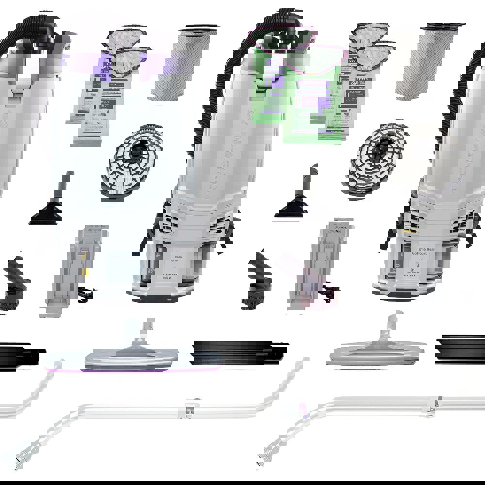 Portable & Backpack Vacuum Cleaners; Power Source: Battery ; Filtration Type: HEPA ; Vacuum Collection Type: Disposable Bag ; Maximum Air Flow: 65CFM ; Maximum Amperage: 4.00 ; Voltage: 60V DC