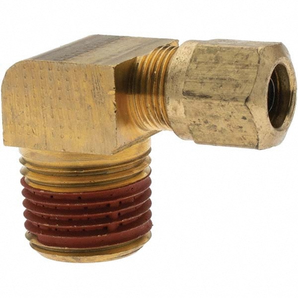 Compression Tube Male Elbow: 1/2