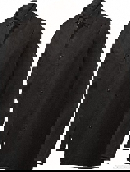 Flame Resistant/Retardant Jacket: Size 3X-Large, Cotton, Snaps Closure