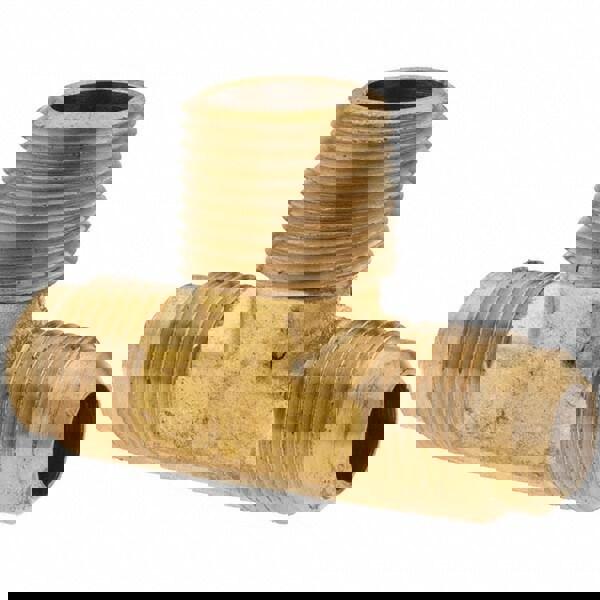 Brass Flared Tube Male Branch Tee: 1/2