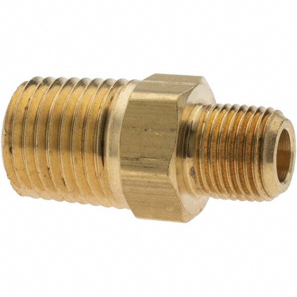 Industrial Pipe Hex Plug: 1/4 x 1/8