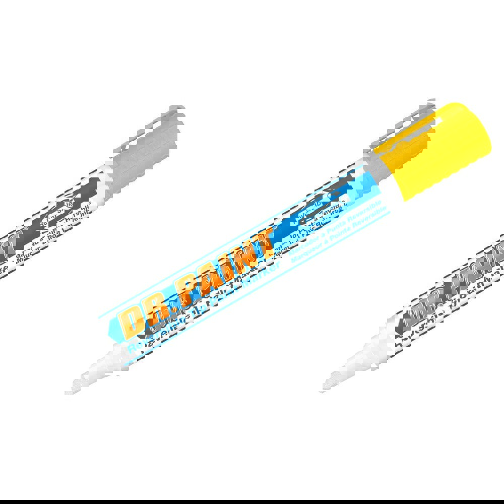 Markers & Paintsticks; Marker Type: Liquid Paint Marker; Tip Shape: Bullet; Chisel; Color: Yellow; Ink Type: Xylene-free; Water Base; Fade Resistant; Water Resistant; Tip Type: Reversible; Bullet; Chisel; For Use On: Posters; Glass; Canvas; Paper; Plastic