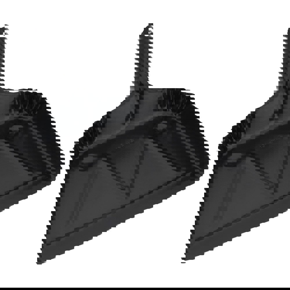 Handheld Dustpan: Steel Body, Metal Hand